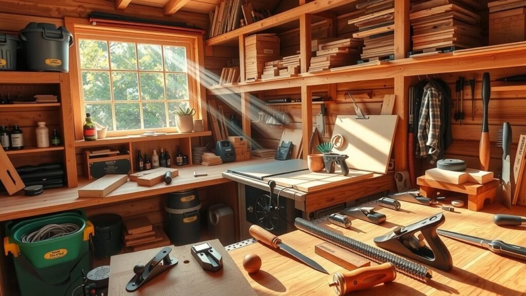 How much does it cost to set up a woodworking shop?