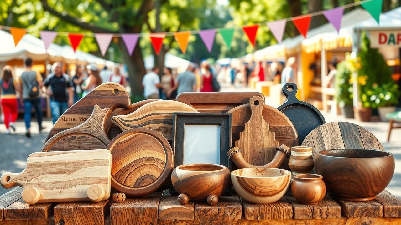 Best Wood Projects That Sell at Craft Shows (And How to Price Them)